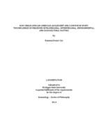 How urban African American adolescent girls survive in sport : the influence of perceived intrapersonal, interpersonal, environmental, and sociocultural factors