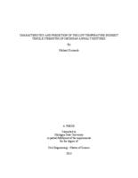 Characteristics and prediction of the low temperature indirect tensile strengths of Michigan asphalt mixtures