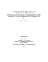 Construction of children's canine care and welfare knowledge scale : understanding the link between children's perceptions of dogfighting and their level of canine care and welfare knowledge to inform humane education interventions