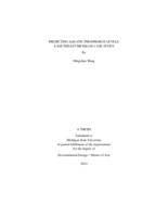 Predicting aquatic phosphorus levels : a southeast Michigan case study