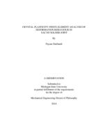 Crystal plasticity finite element analysis of deformation behaviour in SAC305 solder joint