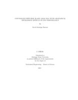 Controlled diffusion blade axial fan : fluid mechanical mechanistic effects on fan performance