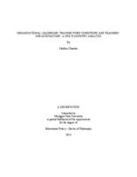 Organizational leadership, teacher work conditions and teachers' job satisfaction : a multi-country analysis