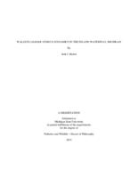 Walleye (Sander vitreus) dynamics in the Inland Waterway, Michigan