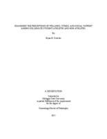 Examining the perceptions of wellness, stress, and social support among collegiate student-athletes and non-athletes