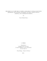 The effects of tree size, nutrient availability, interactions with neighbors, and masting synchrony on fruit production in tropical and temperate forests