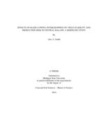 Effects of maize cowpea intercropping on yield stability and production risk in central Malawi : a modeling study