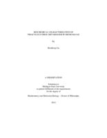 Biochemical characterization of triacylglycerol metabolism in microalgae