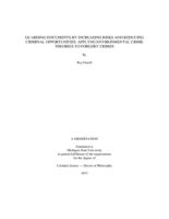 Guarding documents by increasing risks and reducing criminal opportunities : applyng environmental crime theories to forgery crimes