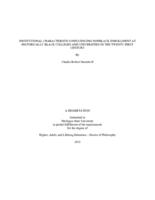 Institutional characteristics influencing nonblack enrollment at historically black colleges and universities in the twenty-first century