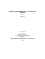 Epidemiology and antimicrobial resistance of Campylobacter in Michigan