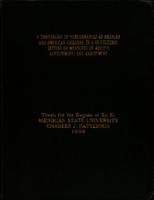 A comparison of performances of Mexican and American children in a bi-cultural setting on measures of ability, achievement, and adjustment
