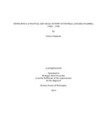 Chipolopolo : a political and social history of football (soccer) in Zambia, 1940s-1994