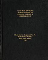 A study of the self concepts, occupational personas, and occupational stereotypes of engineering students