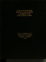 An evaluation of the use of color cues to focus attention in discrimination and paired-associate learning