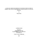 Landscape carbon measurement in systems of trees outside of forests : the case of agroforestry systems in rural savannas of Senegal