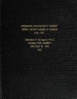 Experimental investigation of transient thermal property changes of aluminum 2024-T351