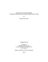 Inventing situated mentoring : a feminist rhetorical analysis of workplace culture