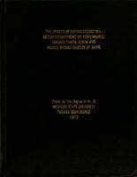 The effects of diethylstilbestrol-methyltestosterone on performance, carcass traits, serum and muscle characteristics of swine