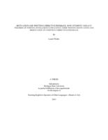 Motivation and written corrective feedback : how students' implicit theories of writing intelligence influence their writing motivation and orientation to written corrective feedback