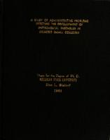 A study of administrative problems effecting the development of instrumental ensembles in selected small colleges