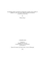 Examining onset and risk factors for alcohol use in African American and caucasian middle school students : a survival analysis