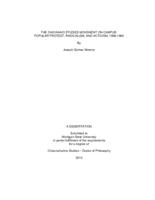 The Chicana/o studies movement on campus : popular protest, radicalism, and activism, 1968-1980