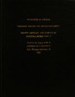 The Bryozoa of Michigan. Taxonomy, ecology, and distribution (Part I) Growth, mortality, and longevity of Plumatella repens (Part II)