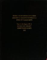 Microbial protein synthesis in the rumen : assessment of radioactive phosphorous as a marker for cellular growth