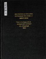 Some properties of the glucose dehydrogenase from spores of Bacillus cereus