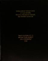 Nonequilibrium thermodynamics of fluid mixtures : Principles, perturbation methods, and parameter estimation