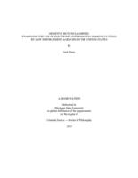 Sensitive but unclassified : examining the use of electronic information sharing systems by law enforcement agencies in the United States