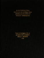 An investigation of role-orientation and reference-group identification in systems of broadcast communication