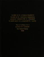 The effect of the attitudes of prospective teachers on the utilization of professional laboratory experiences for the development of insight about, and a commitment to teaching