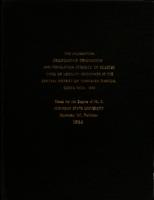 The delineation, demographic comparison and population stability of selected types of locality groupings in the Central District of Turrialba Canton, Costa Rica : 1951