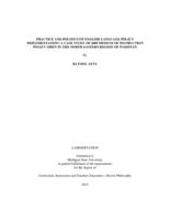 Practice and politics of English language policy implementation : a case study of 2009 medium of instruction policy shift in the north eastern region of Pakistan