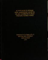 An investigation to determine school administrators' acquisition, use, and dissemination of applied educational research findings