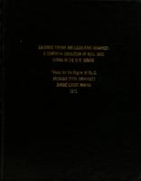 Exchange theory and legislative behavior : a computer simulation of roll-call voting in the U.S. Senate