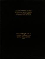 Analysis of a parallel array of waveguide or cavity-backed rectangular slot antennas