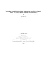 Measuring and modeling market risk for life insurance company assets : an application of extreme value statistics