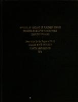 Appraisal of adequacy of placement service processes in selected Illinois public community colleges