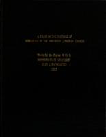 A study of the theories of homiletics of the American Lutheran Church