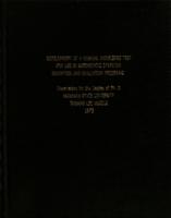 Development of a general knowledge test for use in motorcycle operator education and evaluation programs