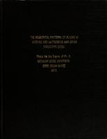 The residential patterns of blacks in Natchez and Hattiesburg and other Mississippi cities