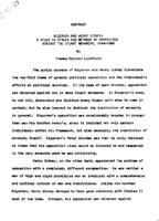 Algernon and Henry Sidney : a study in styles and methods of opposition against the Stuart monarchy, 1644-1688