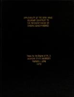 Applicability of the body image boundary construct to the psychopathology of chronic schizophrenics