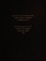 Local public policies and public policy decision-making in Yugoslavia : an empirical analysis