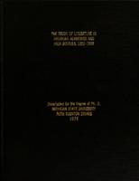 The study of literature in American academies and high schools, 1820-1880