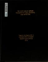 The in situ rate of methane production in a small, eutrophic, hard-water lake