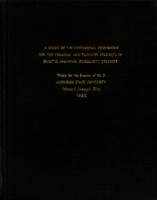 A study of the differential provisions for the terminal and transfer students in selected Michigan community colleges